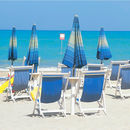 Italien ein Bild eines Strandes in Abruzzen in Italien