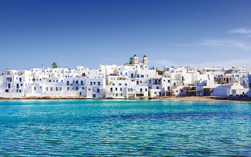 Naoussa ein Bild von Naoussa auf Paros