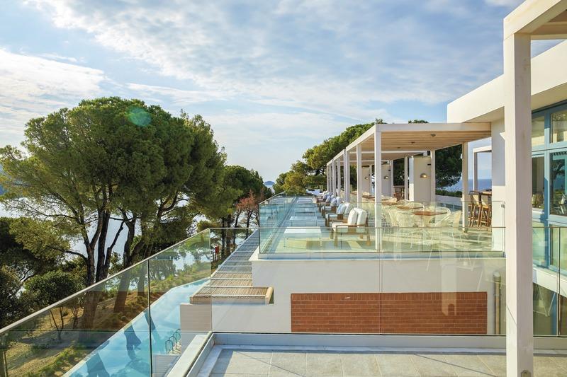 Skiathos, Elivi Skiathos, Terrasse