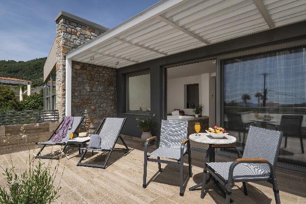 Skiathos, KB Ammos, Terrasse