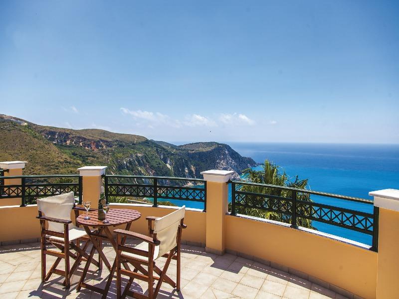 Kefalonia, Niforos Studios, Terrasse