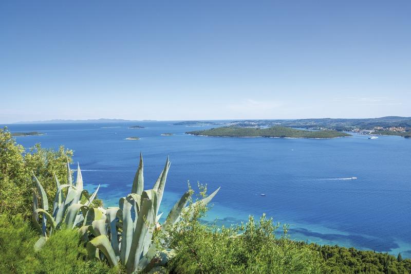 Orebic, Aminess Hotel Grand Azur, Landschaft