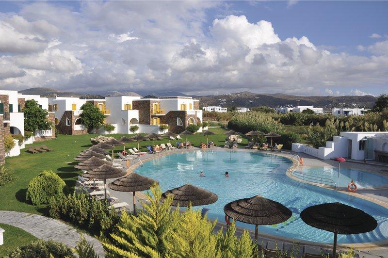 Naxos, Hotel Aegean Land, Pool