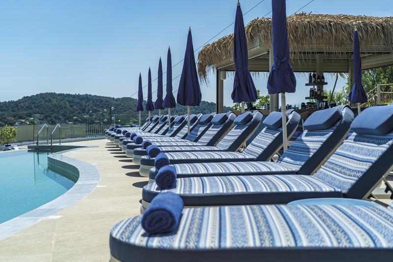 Skiathos, Petra Nera Hotel, Pool