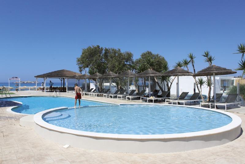 Naxos, Hotel Aegean Land, Pool