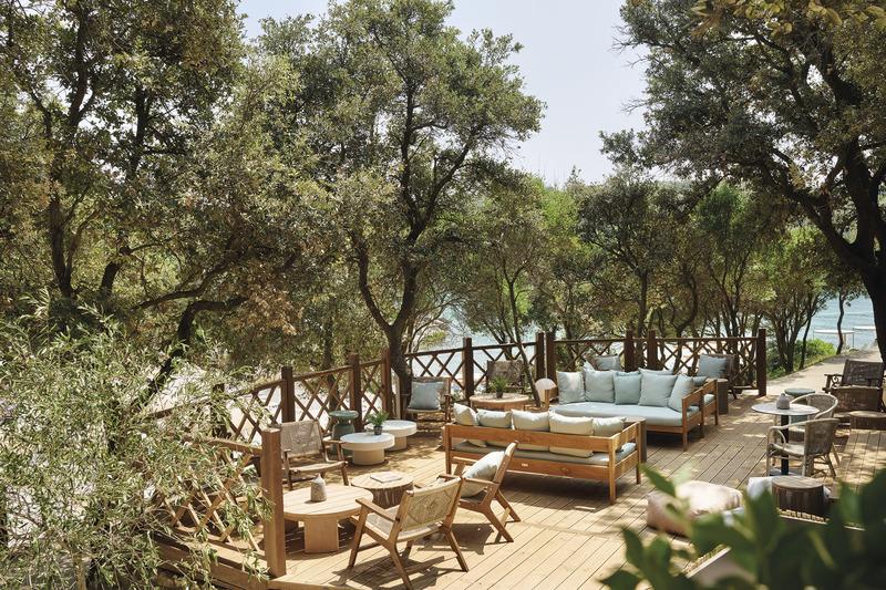 Insel Rab, Arba Resort, Valamar Collection, Terrasse