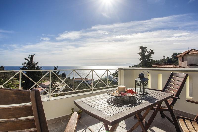 Skopelos, Stafylos Suites, Terrasse