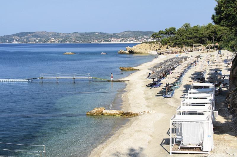 Thassos, Hotel Alexandra Beach & Spa Resort, Strand