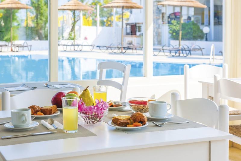  Naxos, Hotel Mikri Vigla, Frühstücksraum