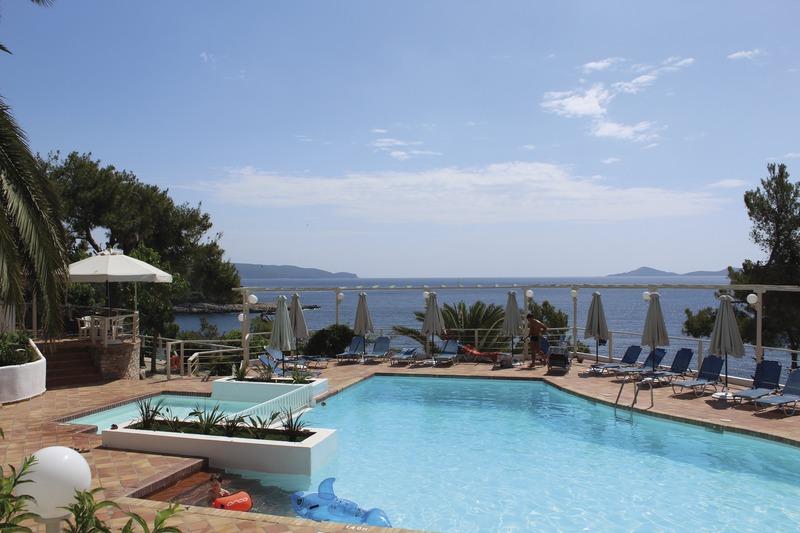 Alonissos, Hotel Paradise, Pool
