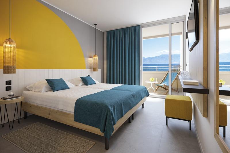 Kroatien, Insel Krk, Hotel Corinthia Baška, Superior Room Seaview