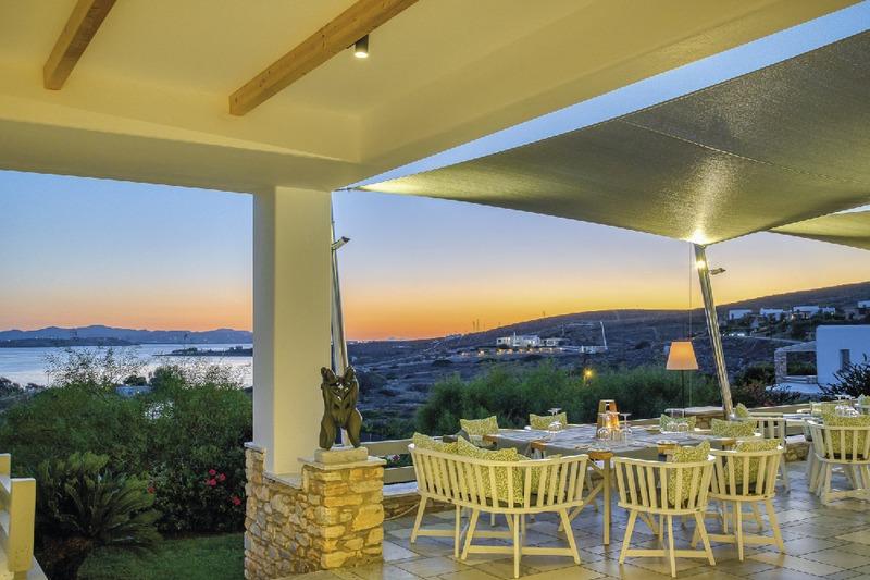 Paros, Paros Agnanti Hotel, Terrasse