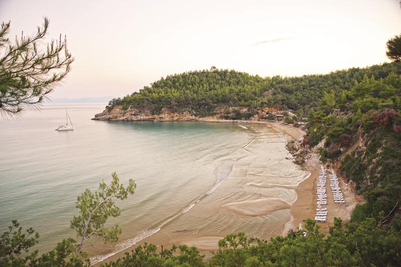 Alonissos, Alonissos Beach Bungalows & Suites Hotel, Strand