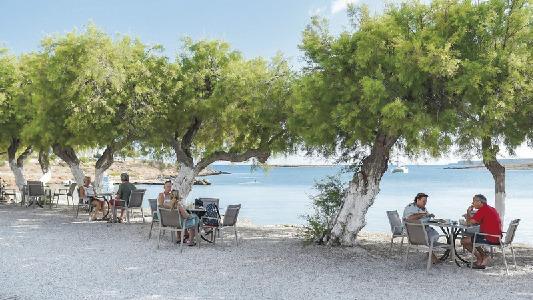 Paros, Hotel Kalypso & Studio/Appartement Kalypso, Strand