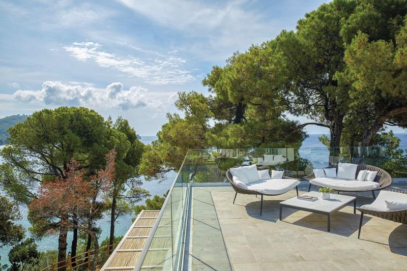 Skiathos, Elivi Skiathos, Terrasse