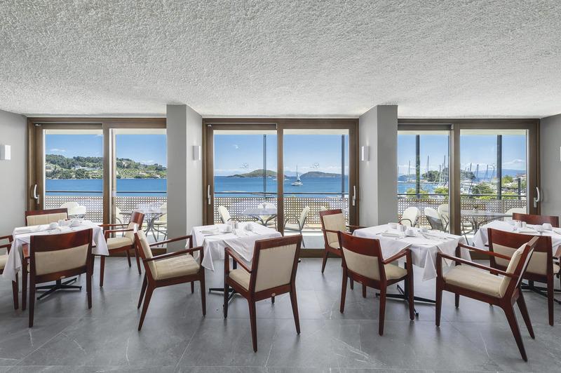 Skiathos, Hotel Alkyon, Frühstücksraum