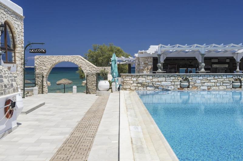 Paros, Hotel Contaratos Beach, Pool