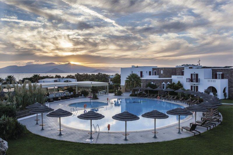 Naxos, Hotel Aegean Land, Pool