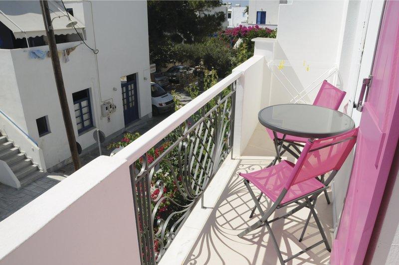 Paros, Afrodite Boutique Hotel, Terrasse