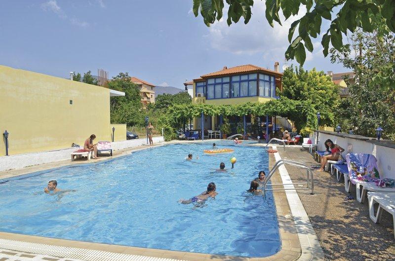Thassos, Hotel Thalassies, Pool