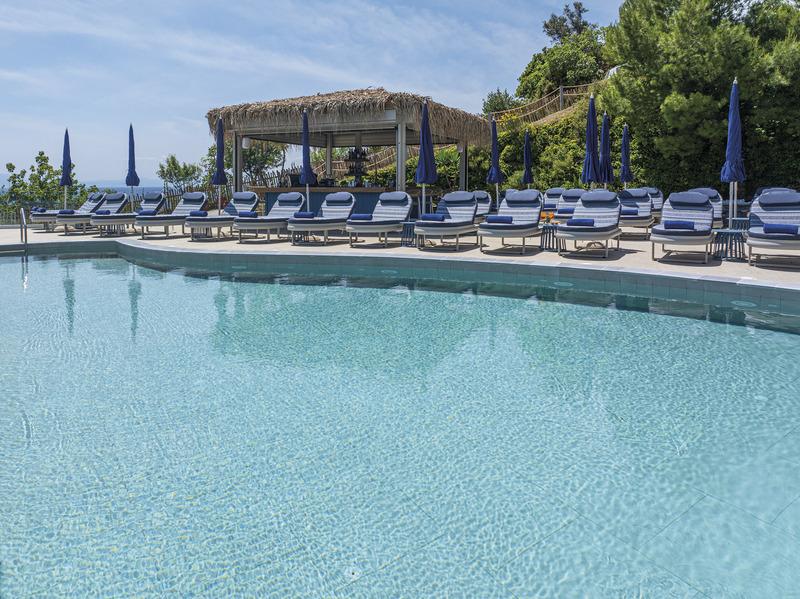 Skiathos, Petra Nera Hotel, Pool