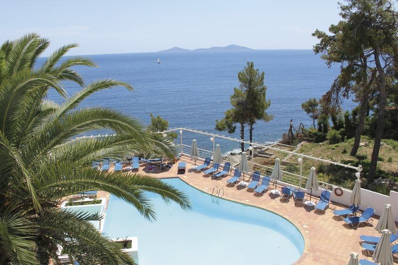 Alonissos, Hotel Paradise, Pool