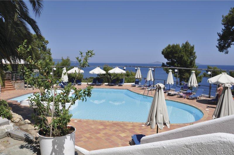 Alonissos, Hotel Paradise, Pool