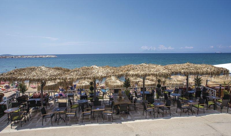 Thassos, Hotel Thalassies Nouveau, Strand