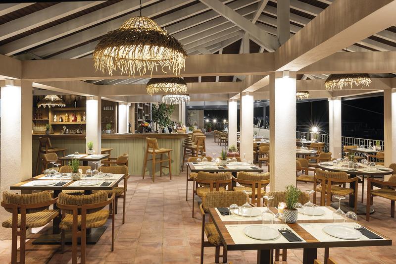 Skiathos, Petra Nera Hotel, Restaurant