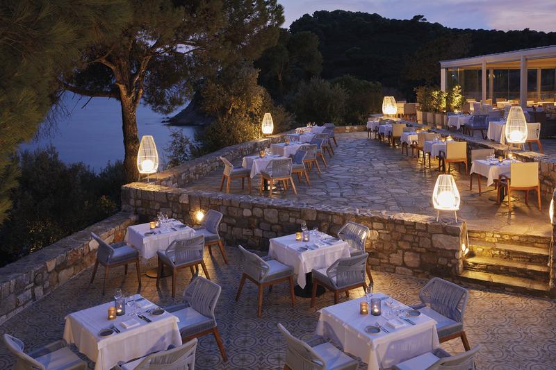 Skiathos, Elivi Skiathos, Restaurant