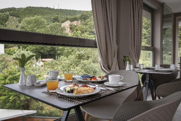 Skiathos, KB Ammos, Frühstücksraum