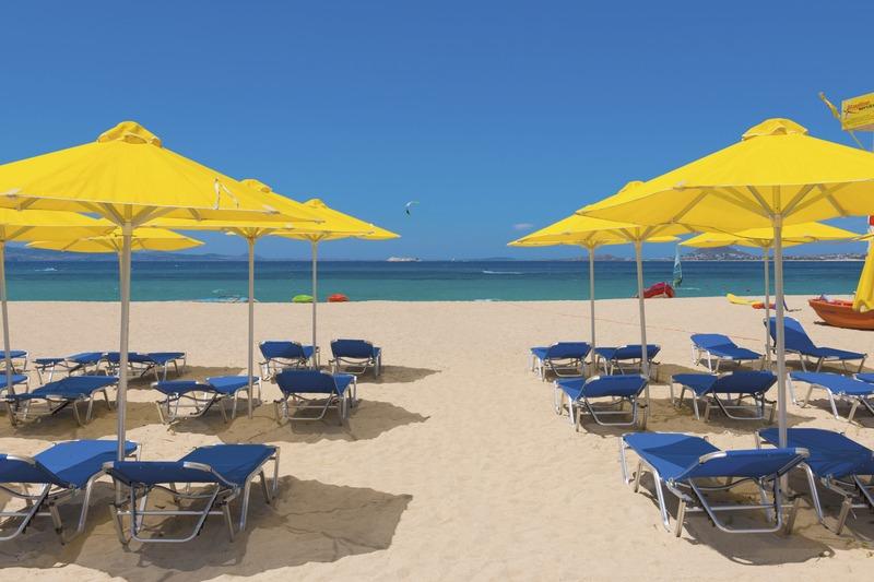  Naxos, Hotel Mikri Vigla, Strand