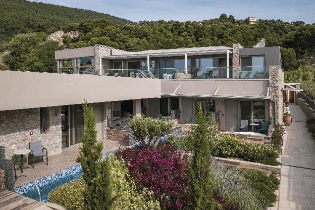 Skiathos, KB Ammos, Gartenanlage
