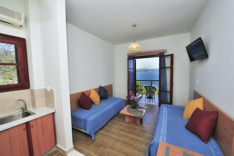 Skiathos,  Vassilias Beach Apartment Complex, Wohnbeispiel