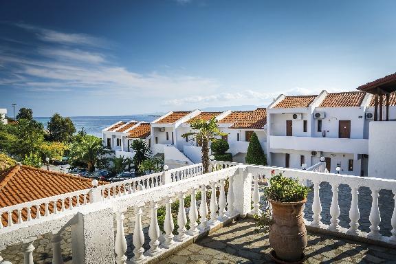 Chalkidiki, Hotel Akti Ouranoupoli, Terrasse