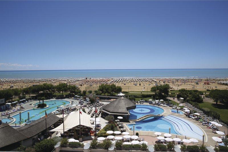 Bibione, Hotel Savoy Beach, Strand