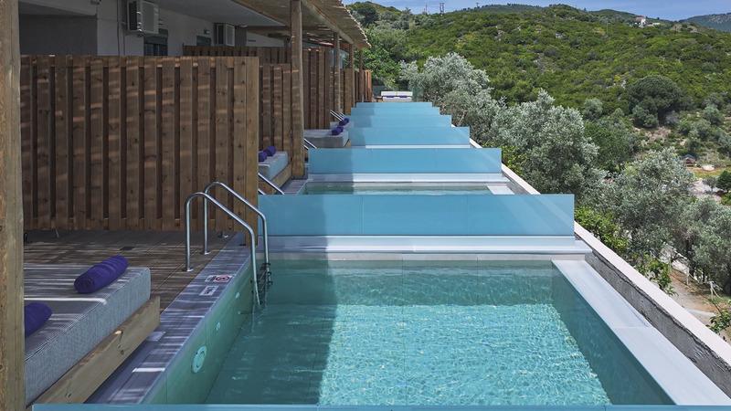 Skiathos, Petra Nera Hotel, Pool