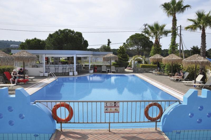 Skiathos, Hotel Muses, Pool
