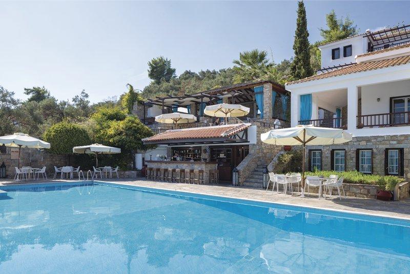 Skiathos, Hotel Aegean Suites, Pool