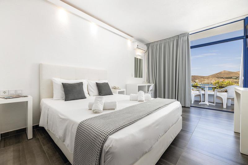 Paros, Hotel Hippocampus, Wohnbeispiel
